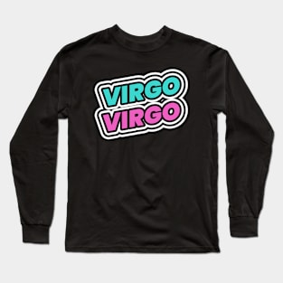 Virgo Zodiac Long Sleeve T-Shirt